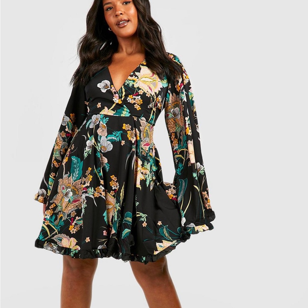 Paisley Skater Dress